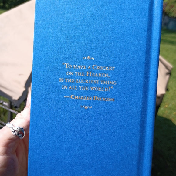 Unique for Dickens Fans & Brass-Plated Cricket on the Hearth - Picture 5 of 7